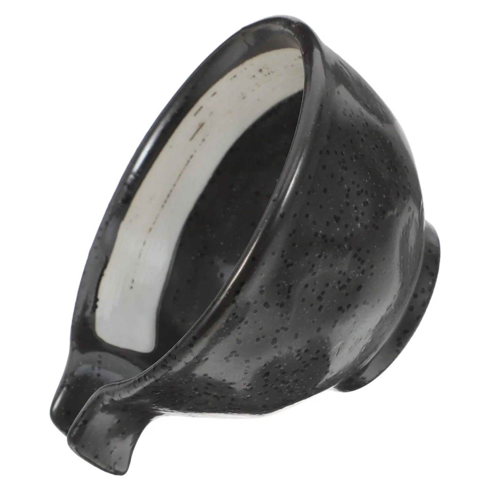 Plato de Cerámica Estilo Japonés para Salsas, Pequeño Plato para Salsa de Soya con Boquilla para Mojar Sushi, Dumplings, Hot Pot, Barbacoa y Condimentos