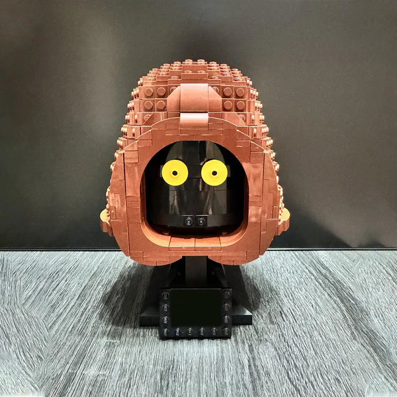 

740pcs Moc Space Wars Jawa Bust - Helmet Model Building Blocks Bricks Diy Education Assembly Toys for Kids Birthday Gifts