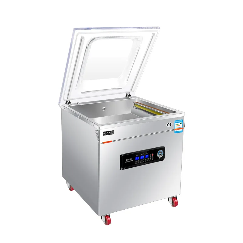 Food packaging machine Automatic large commercial evacuation machine Packaging automatic sealing machine