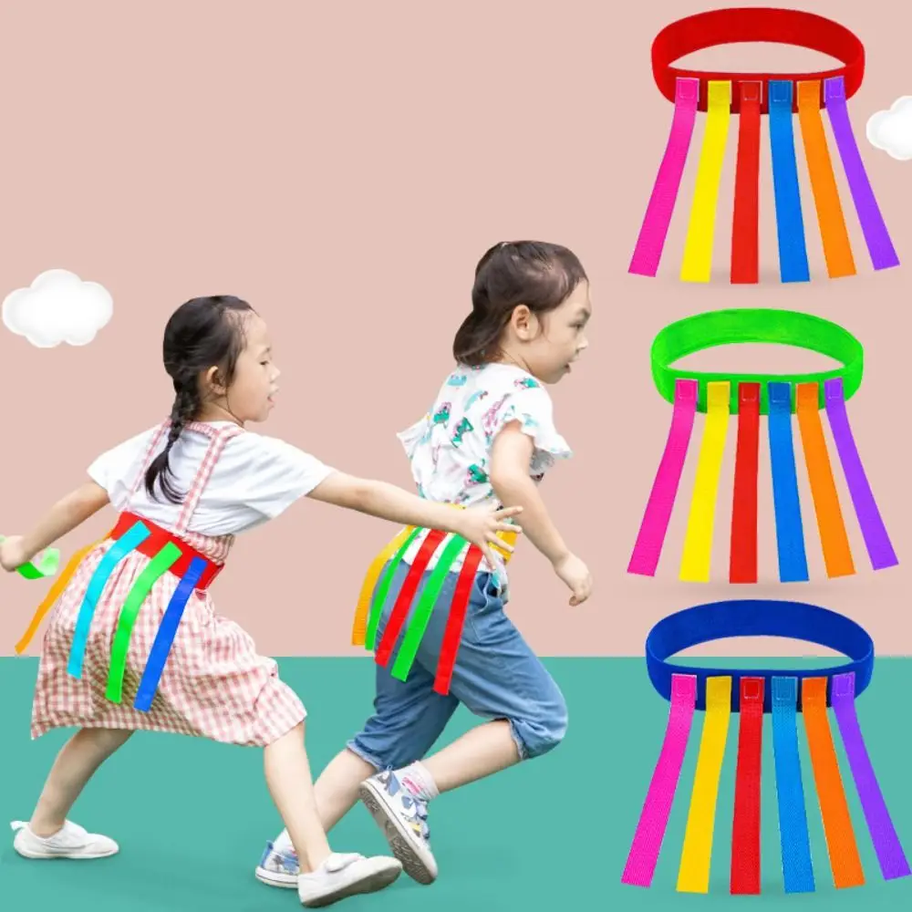 Fun Parent-Unisex Interactive Catch Tail Games Entertainment Outdoor Training Pull Tails Durable Sensory Pull Tails Activity
