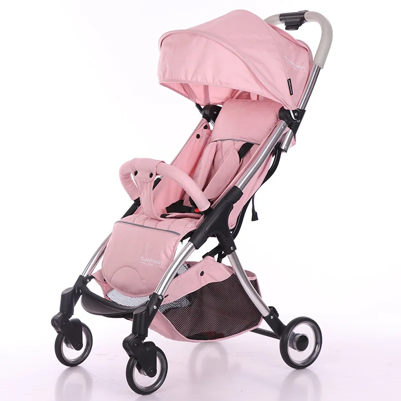 

Factory Direct Baby Trolley Can Sit Can Lie on The Plane Folding Children's Portable Pusher Cart Baby Stroller