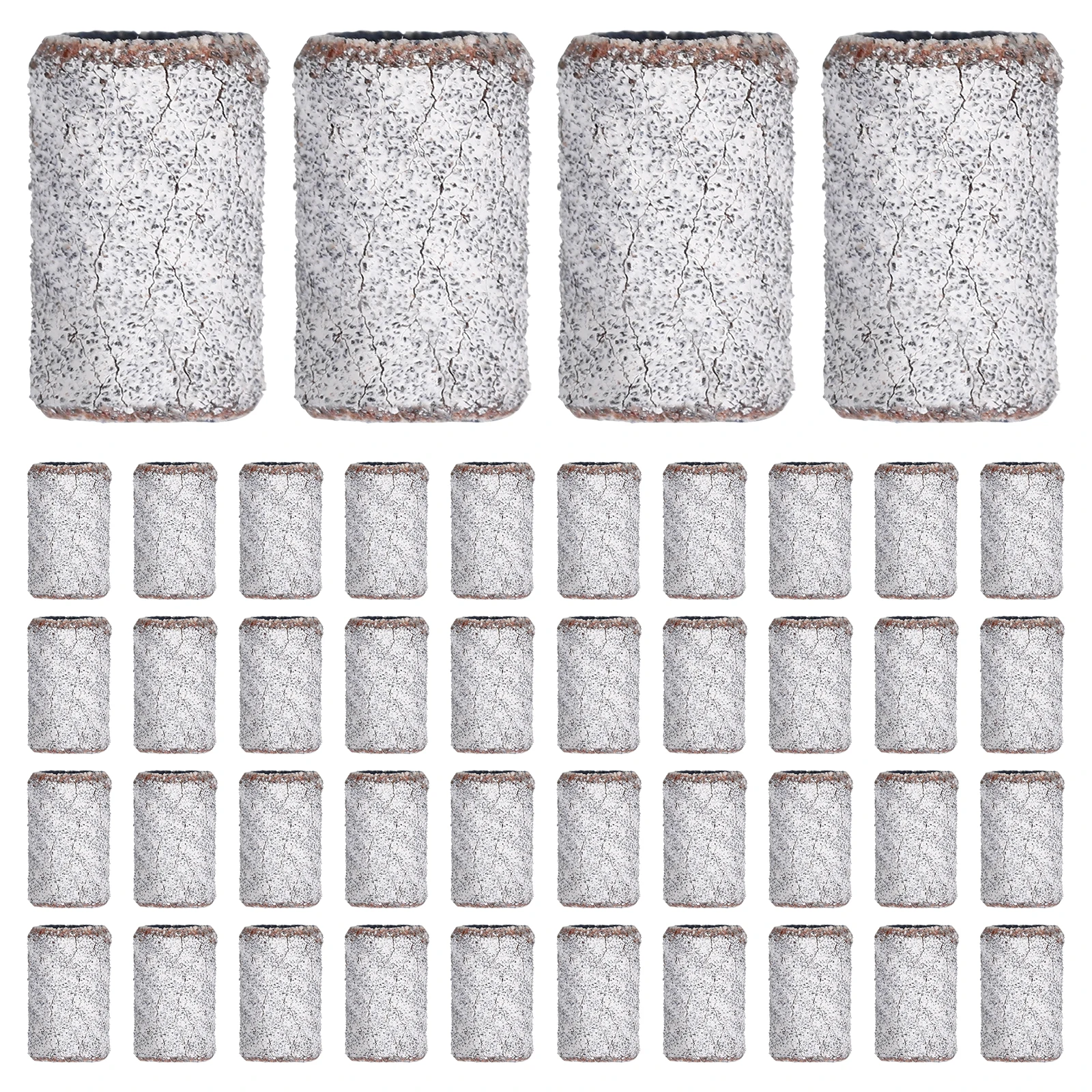 100 pcs Nail Polisher Sanding Bands Drill Tools Fine Bits Gel Nails Professional Accessories Corundum Durable Natural Artificial