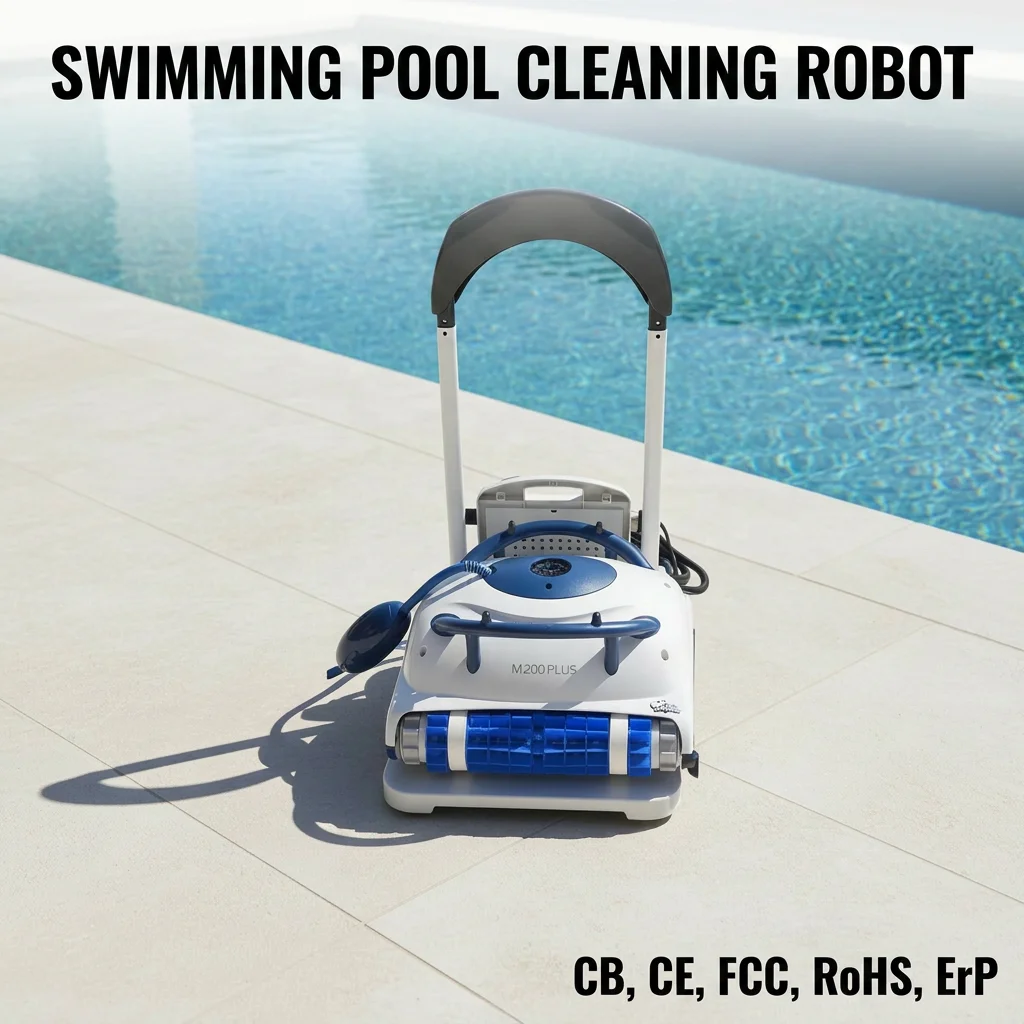 

Robot Clean Pool High Quality Dolphin M200 PLUS Automatic Swimming Vacuum Cleaner Durable Plastic Swimming Pool Cleaning Tools