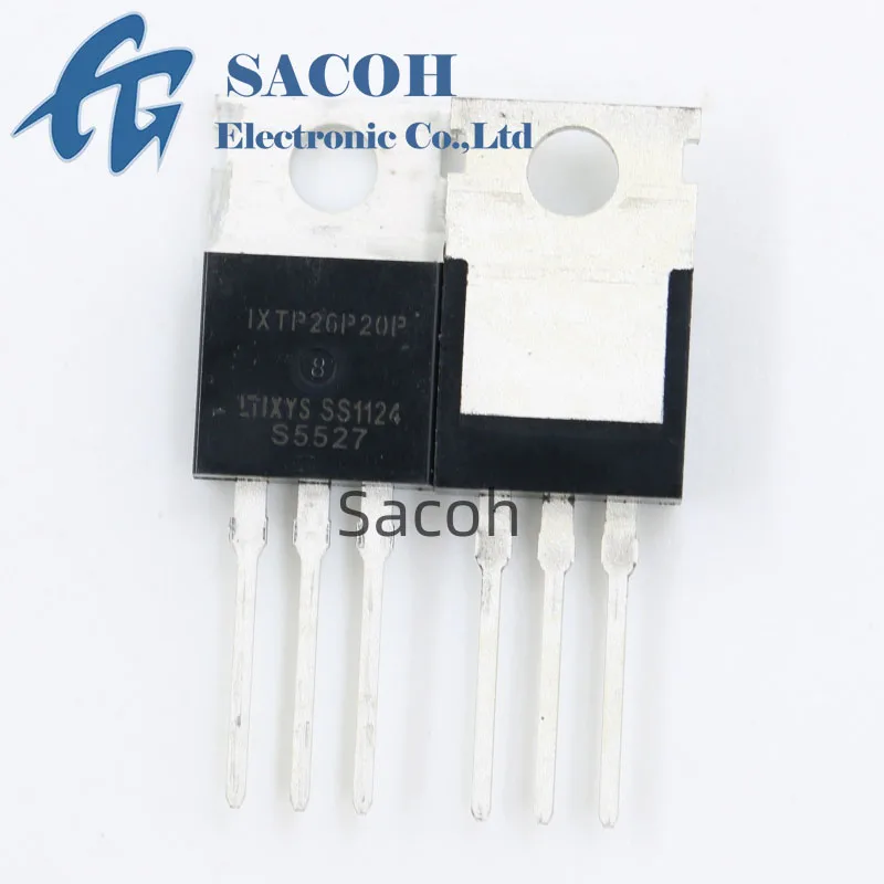 New Original 2Pcs/Lot IXTP26P20P IXTP26P20 OR IXTP26P10T OR IXTP24P085T OR IXTP28P065T TO-220 26A 200V P-Ch Power MOSFET