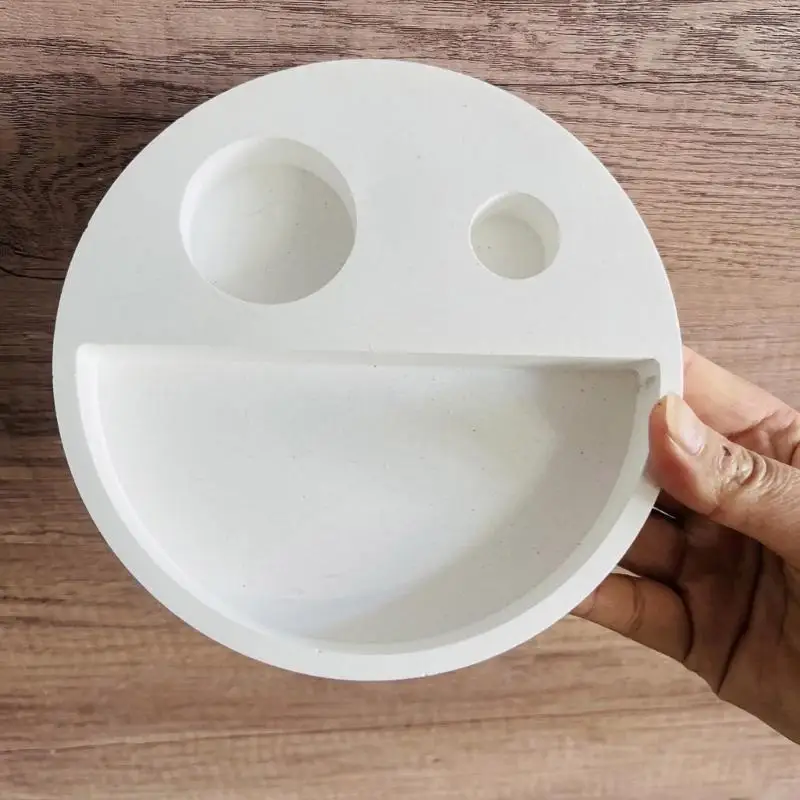 

Sturdy Silicone Round Holder Mould Set for Craft in Multiple Sizes 964A