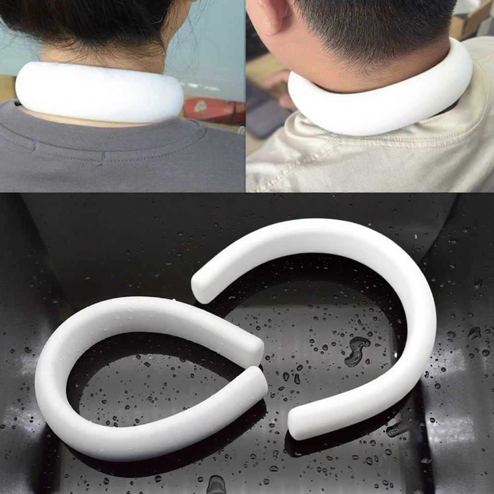 يمكن ارتداؤها الغوص الرقبة الوزن الغوص الوزن انحناء الرقبة الرصاص الوزن Freediver طوق الطفو التحكم الدائري لرياضات الغوص المياه #2