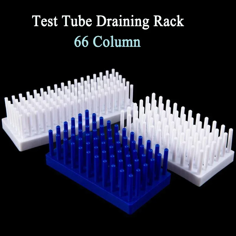 Biosharp Laboratory Test Tube Draining Rack 66/102 Column Test Tube Drying Rack Laboratory Test Tube Stand Shelf