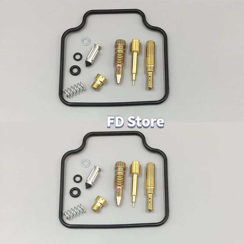 2er-Set Vergaser-Reparatur- und Überholungsset für Honda CMX450C CMX450CL CMX450 CMX 450 C 1986-1987 mit schwimmenden Düsenteilen – Detail 2