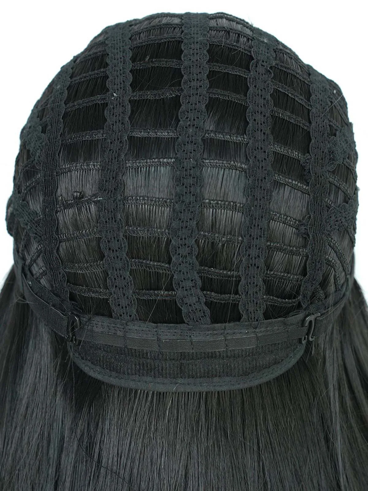 Fashion Wig Women Halloween Costume Props Egyptian Cleopatra Cospaly Black Short Straight Bob Wig - view 6