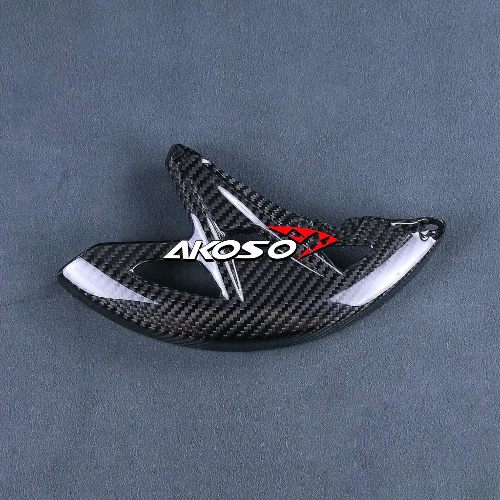 100% 3K Dry Fulll CARBON FIBER Chain Guard FAIRING Motorcycle Body  Parts 2018 2019 For DUCATI Multistrada950 1260