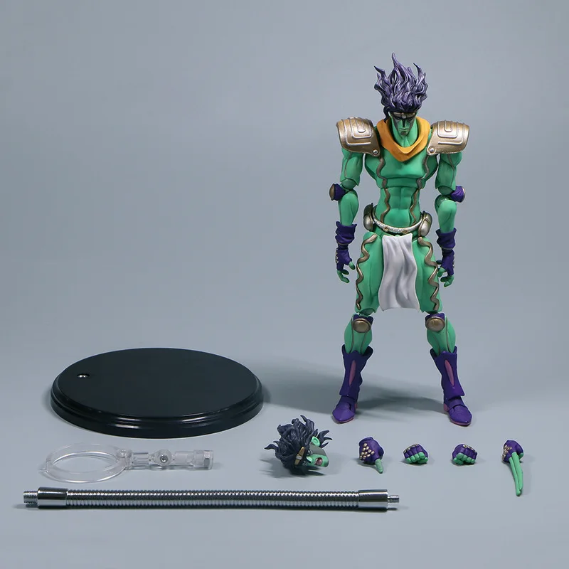 

Jojo'S Bizarre Adventure Super Action Statue - Star Platinum Big Ver. 25cm Poseable Figure