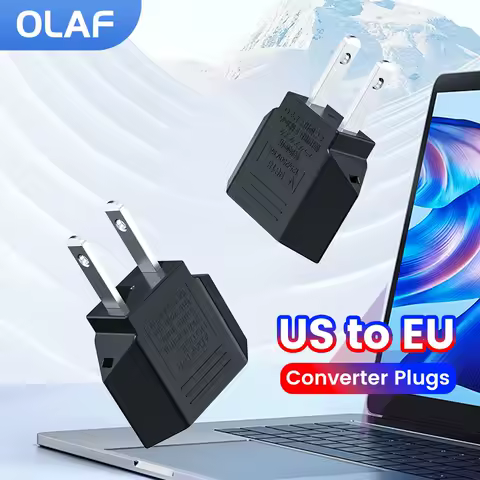 1-5pcs US to EU Plug Socket Adapter CN Chinese to Euro EU Travel Adapter European Plug Converter Electric Power Sockets Outlet