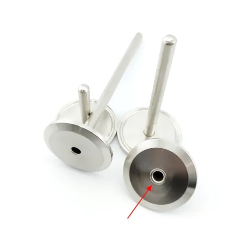 Termocélula triple trébol de 1,5 "", Hortensia de 50,5mm, Compatible con sondas de menos de 6,5mm de diámetro, SS304