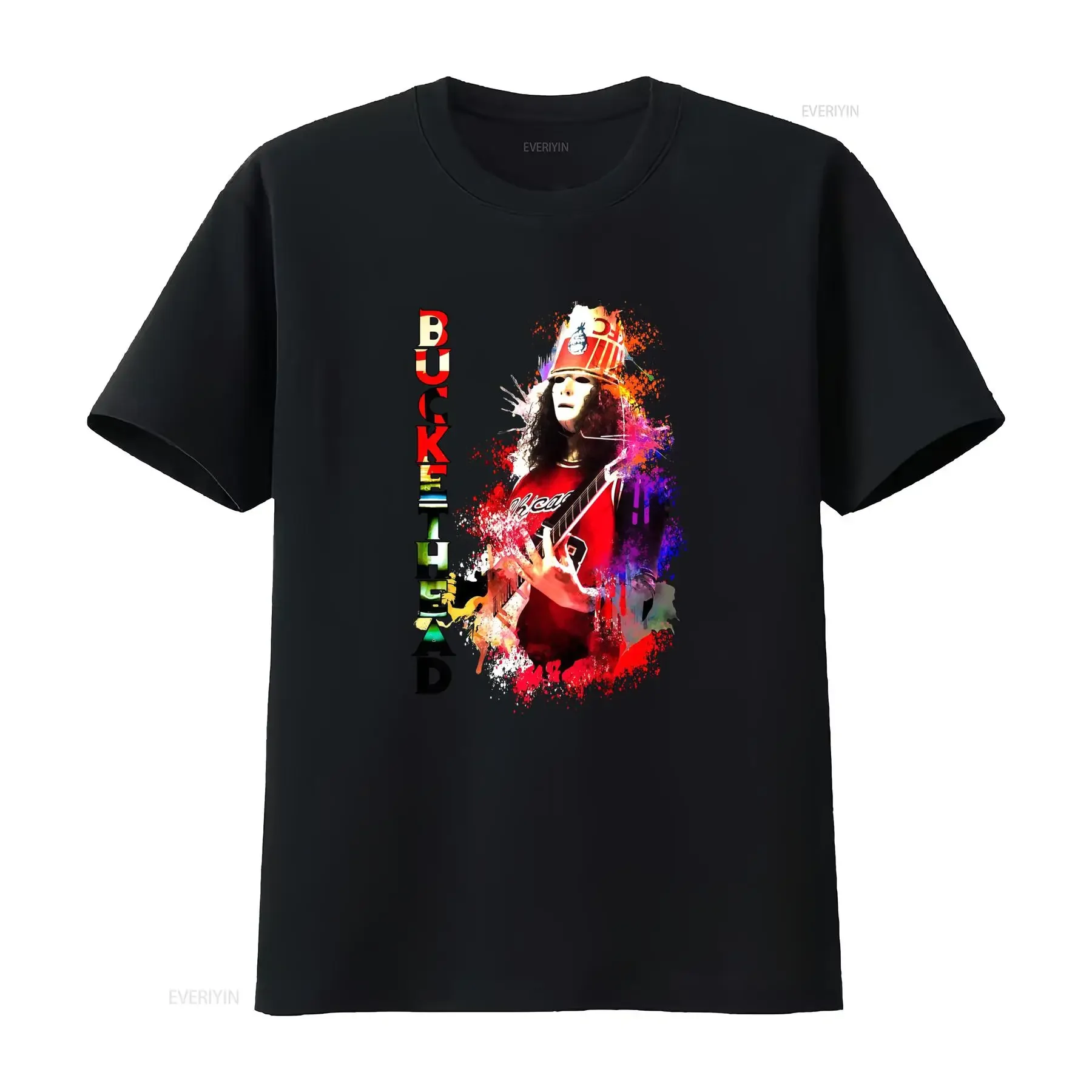 Buckethead Guitarist T Shirt for Men and Women All Sizes S 5XL II303 vintage Washed streetwear Versatile designer clothes homme