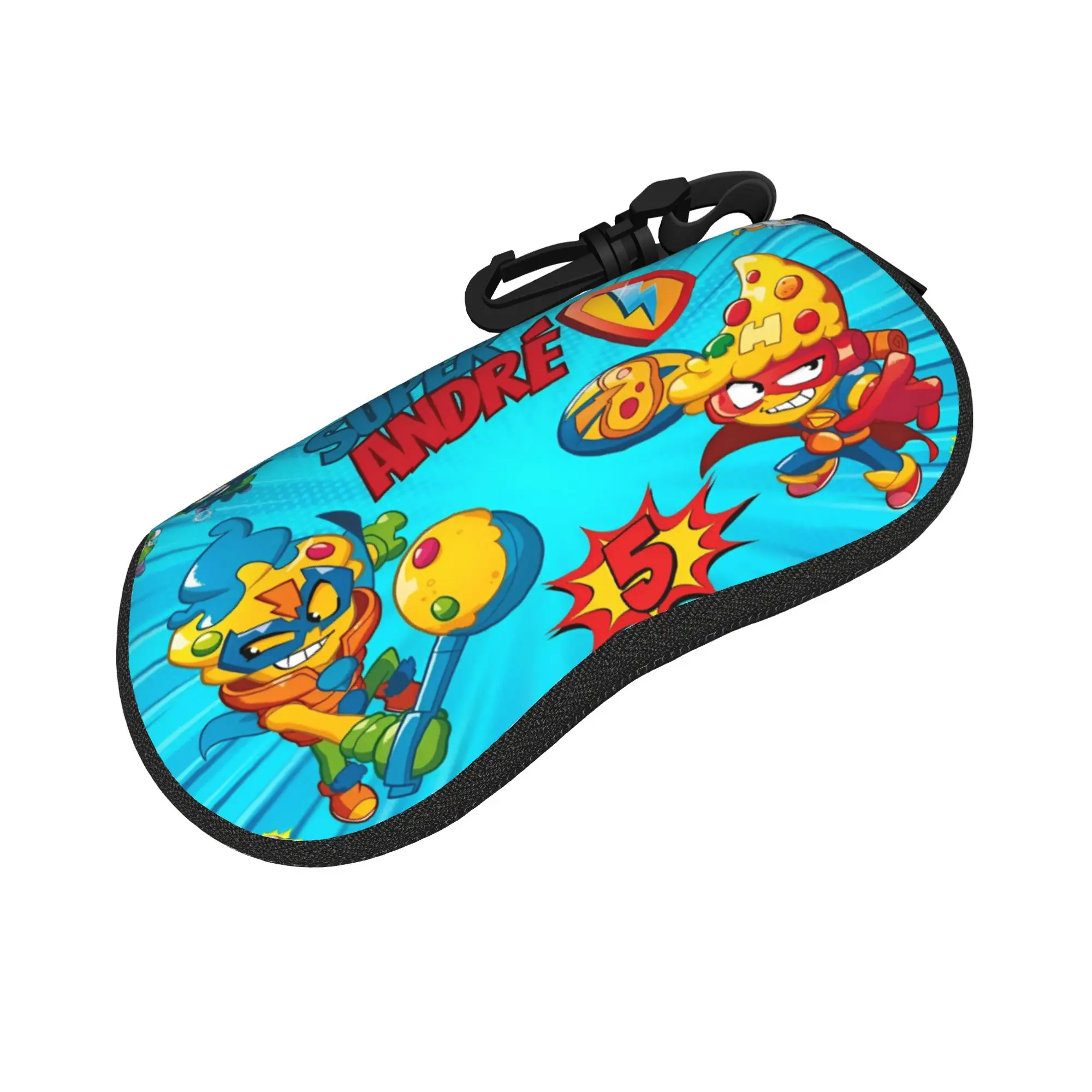 Super Zings Glasses Case Girls Printing Zipper Funny Superzings Sunglasses Protector Gift Eyeglasses Box