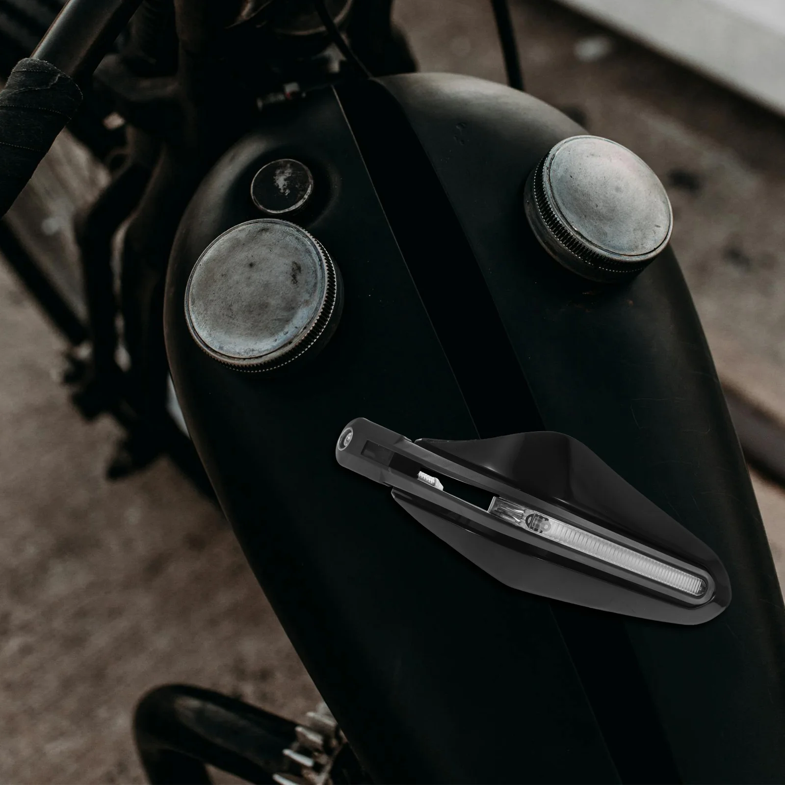 

Motorcycle Handguard Shields Universal Fit Windshield Guard Integrated Turn Signals For Sport Dirt Bike Handle Protector