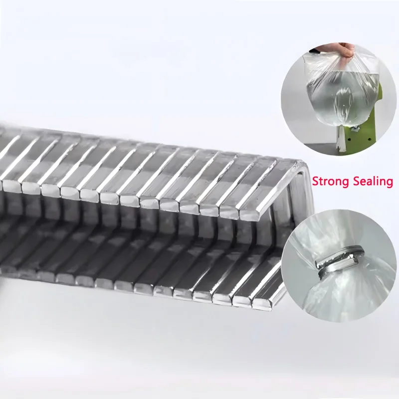 711 U-Type Aluminum Nails, Special Binding Aluminum Staples for Supermarket Mall Packaging Sealing