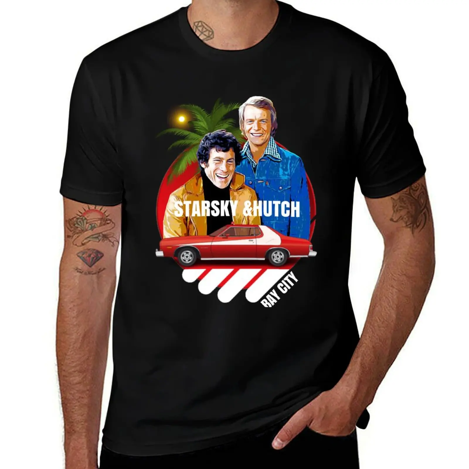 

Starsky and Hutch TV series T-Shirt g man t shirts for men t shirt for man