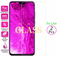 glass for huawei honor 9x lite screen protector on honer onor 9xlite 9 x x9 light 9xlight 6.5