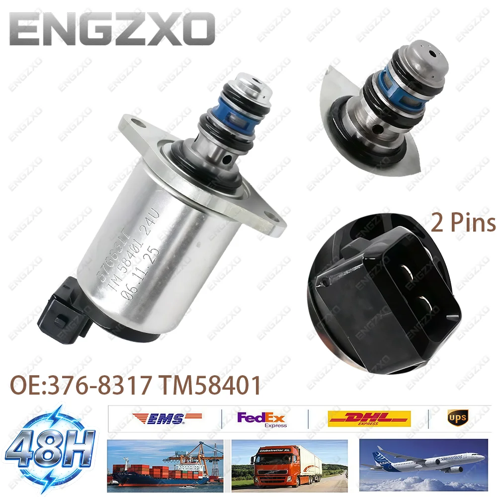 

Высококачественный гидравлический насос 3768317 с инверсно-пропорциональным соленоидным клапаном для Parker 923636.0756 TM58401, соленоидный клапан 376-8317