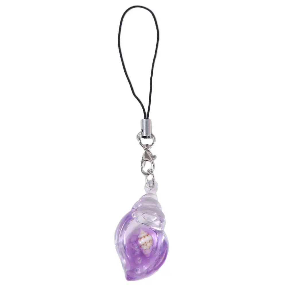 Conch Mobile Phone Chain Pendant Lanyard Phone Hanging Rope Night Glow Keychain Mobile Phone Strap Telephone Jewelry