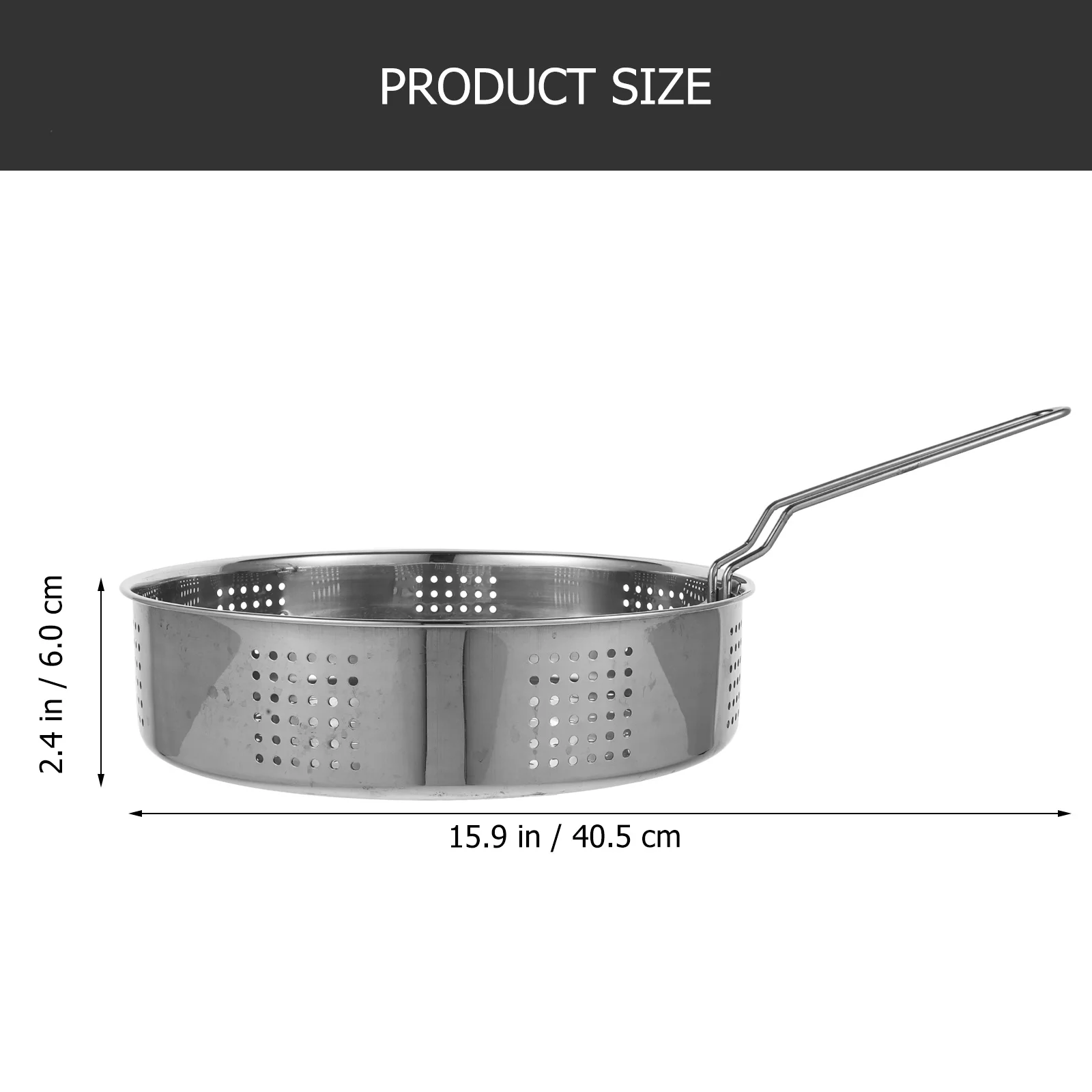 

Stainless Steel Steamer Basket Folding Handle Kitchen Steaming Rack Insert for Vegetables Dumplings Fish Seafood Cooking