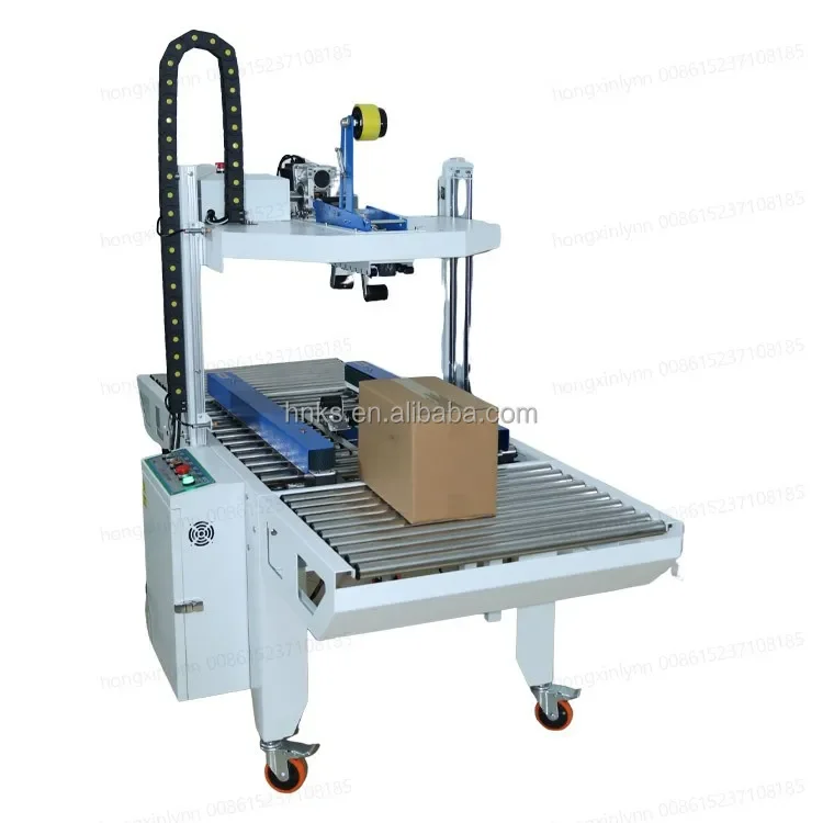 Cartoon Sealing Machine for Beverage Apparel & Textiles Tin Strip Seal Paper Bag & Carton Box Making Machine