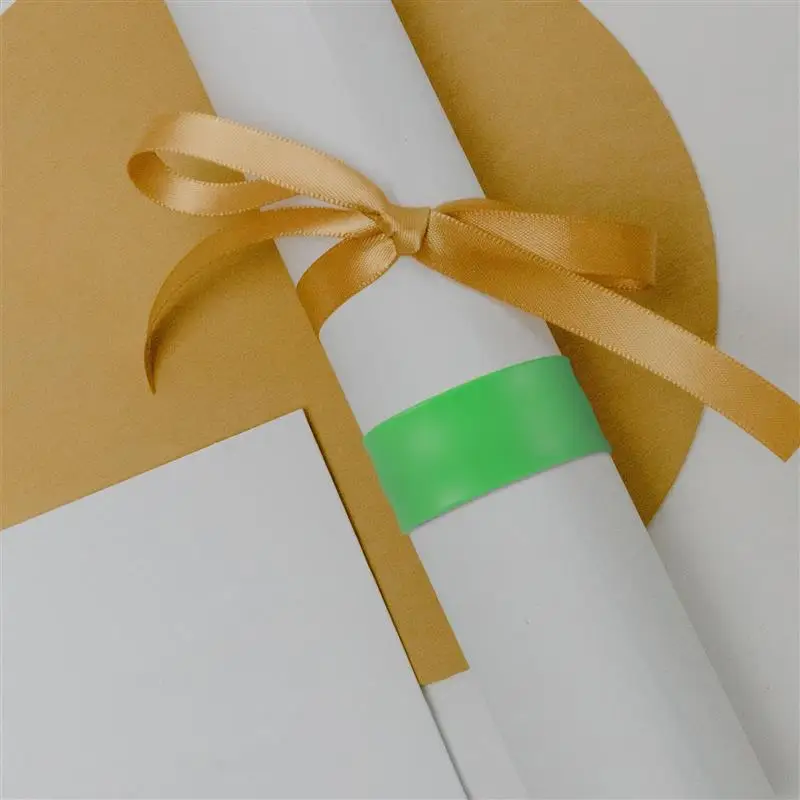 12pcs Wrapping Paper Holder Silicone Paper Slap Bands Paper Clamps Wrapping Paper Roll Clips Christmas Gift Wrapping Tape