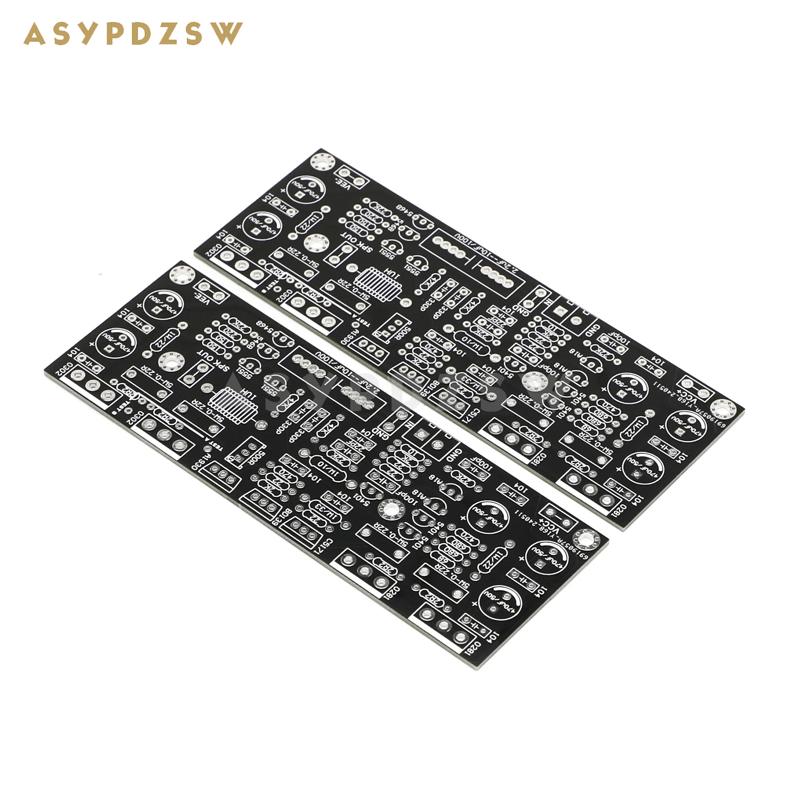 2 CH SYM5-3 High Bias Class AB Power Amplifier Bare PCB Base on Symasym5-3 Amplifier