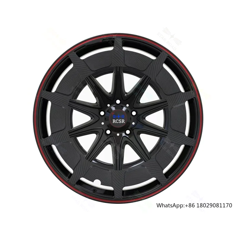 

RCSR Custom Forged Aluminum Alloy Wheel 5x112 5x120 5x114.3 Car Rim for Tesla BYD Mercedes-Benz New Condition Sizes 18 24