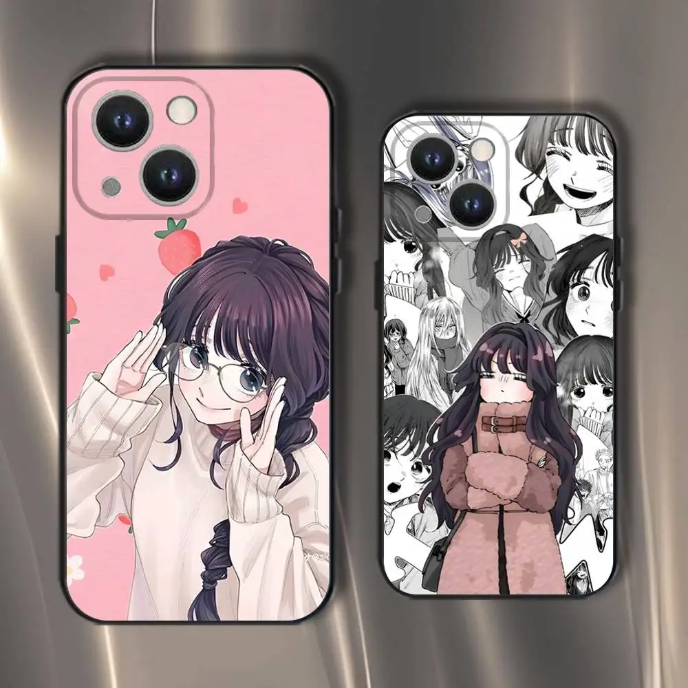 

Kaoru Hana Wa Rin To Saku Phone Case For iPhone 16,15,14,13,12,11,Pro,XS,Max,XR,Plus,E,SE4,Mini Black Soft Cover