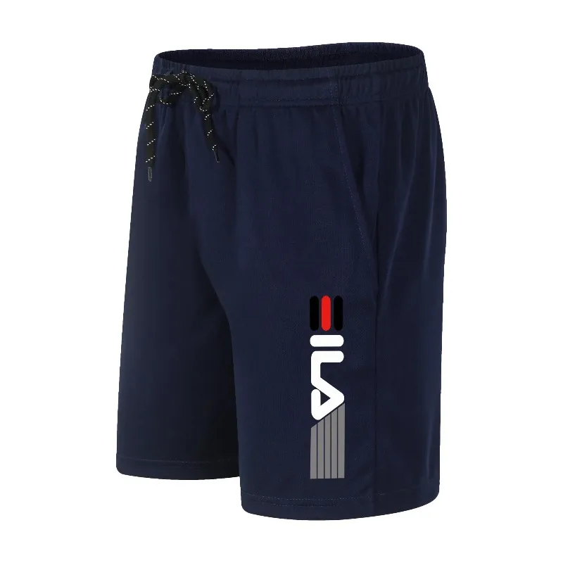 Men's Quick Dry Running Shorts Casual Sports Breathable Mesh Outdoor Hiking Fitness Clothing with Drawstring