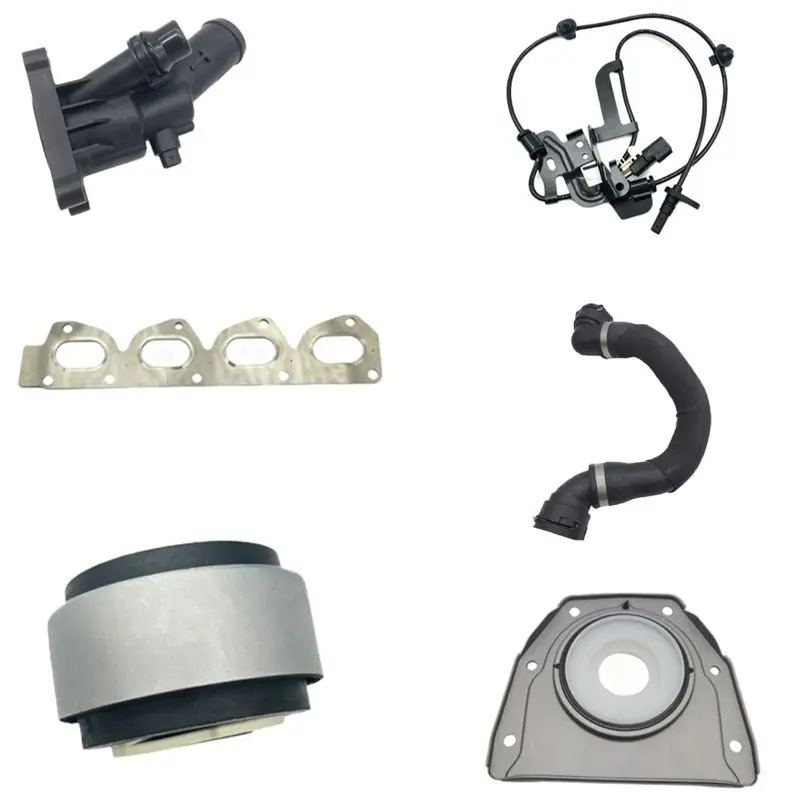 Vehicle body fixed bracket left Exhaust Mainfold Gasket  Sleeve upper swing arm sleeve (small) Upper water pipe radiator upper w