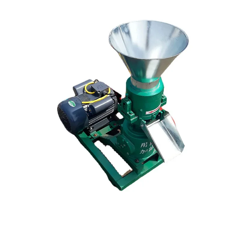 Small Motorized Household Breeding Chicken Pig Poultry Animal Feed Pellet Processing Making Machine Farming Pelletizer Pet Food