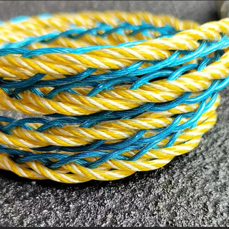 Cabo XINHS-Grafeno Headphone, 1999, liga de cobre 8 núcleos, azul