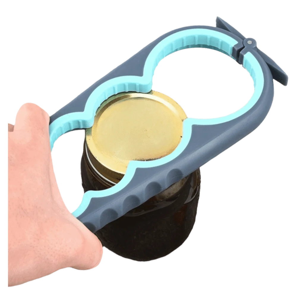 

Durable Non-Slip Rubber Jar Opener Multi Function Labor Saving Can Opener Bottle Opener Weak Hands