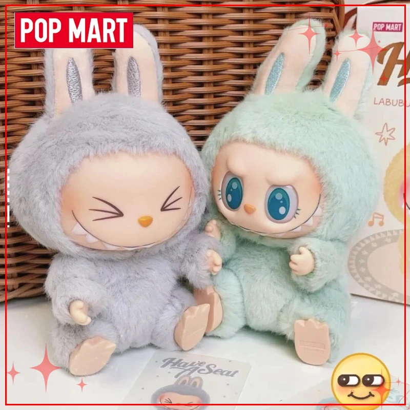 Genuine POP MART Labubu V2 The Monsters Have A Seat Series Blind