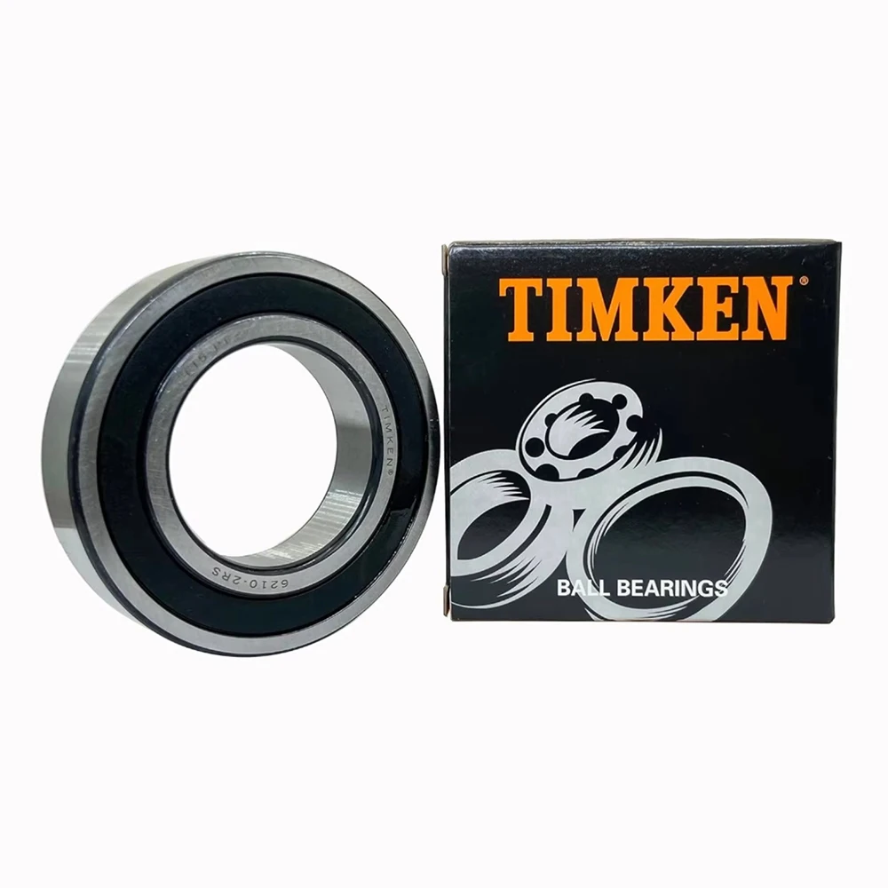 1PCS TIMKEN 6210-2RS 50x90x20mm Double Rubber Sealed Pre-Lubricated Bearing for Motor Industrial Equipment