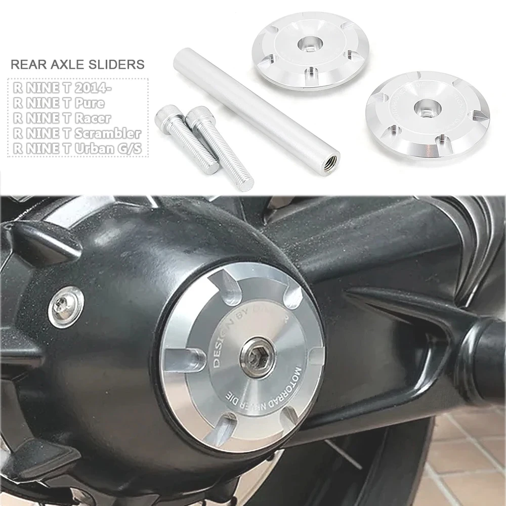 

For BMW R9T RNINET Pure Scrambler Racer Urban G S Rear Axle Slider Wheel Hub Crash Protector Motorcycle Anti-Collision Block
