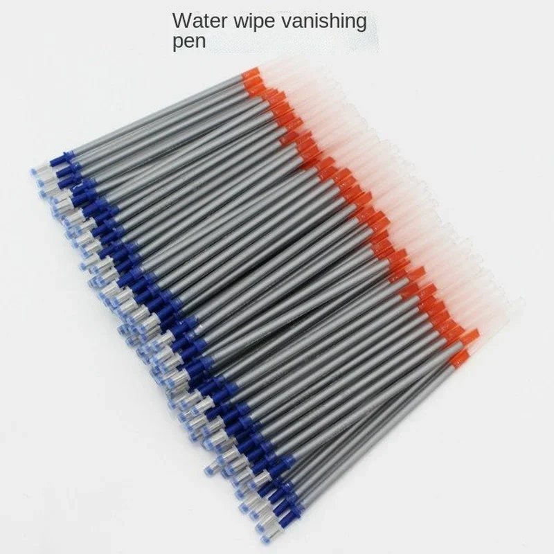 50pcs Water Wipe Disappearing Pen Suitable for Office Stationery Marker Pen Clothing Leather Shoe Design Temporary Line Drawing