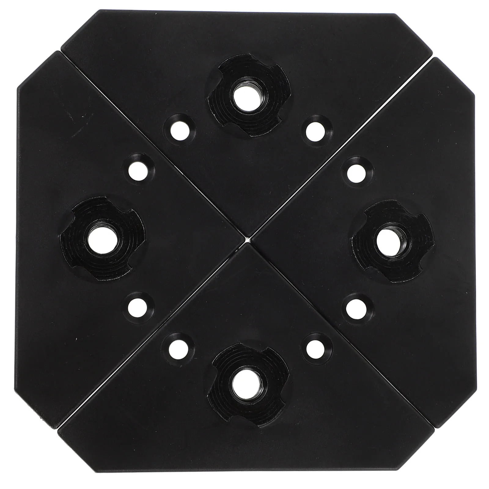 

4pcs Foot Pads for Foosball Table Foosball Machine Foot Pads Durable Plastic Mats Replacement Parts Table Football Levelers