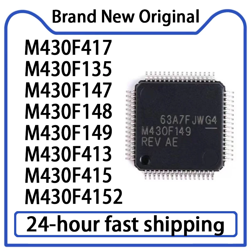 1PCS MSP430F417IPMR MSP430F135 M430F417  M430F135 M430F147 M430F148 M430F149 M430F413 M430F415 M430F4152 MSP430F149IPMR in Stock