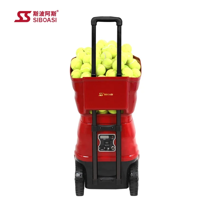 Ultima macchina da tiro per palline da Tennis T1600 con batteria e telecomando