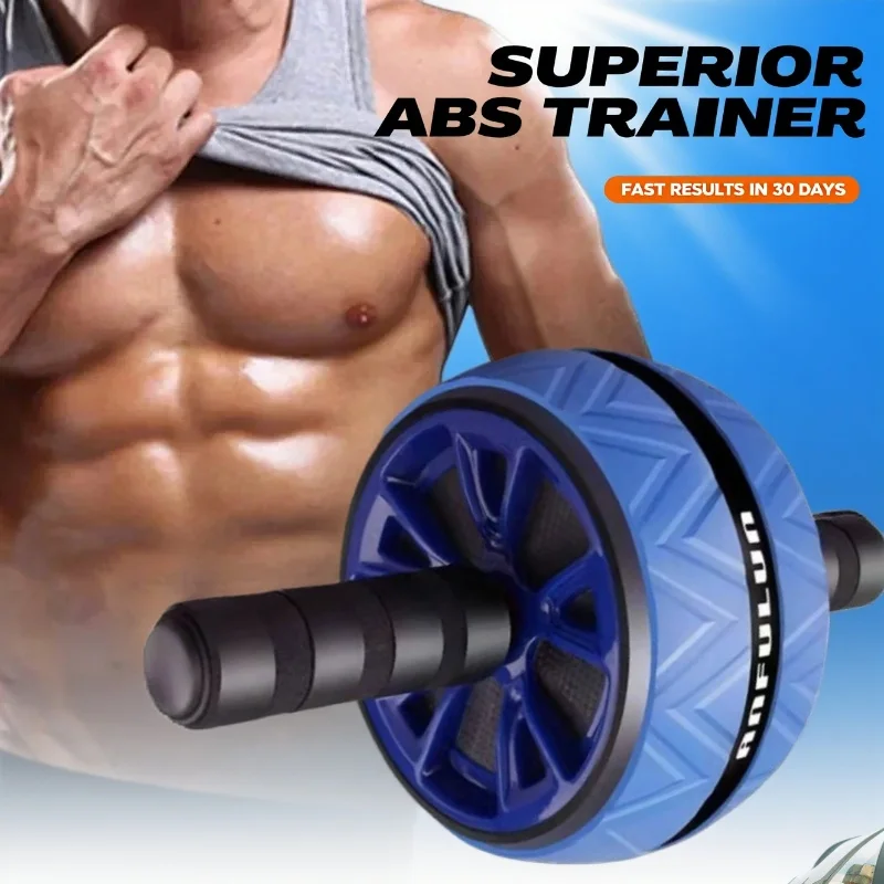 Rodillo abdominal UniversalSports Fitness para hombres y mujeres, rueda Abdominal silenciosa para tonificación de fuerza central, equipo de gimnasio en casa adelgazante