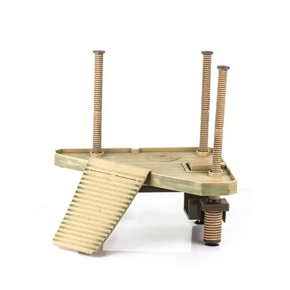 Piattaforma per arrampicata su tartarughe Piattaforma per rampe per rettili Serbatoio per tartarughe Riposo Terrazza Alimentazione Piattaforma per