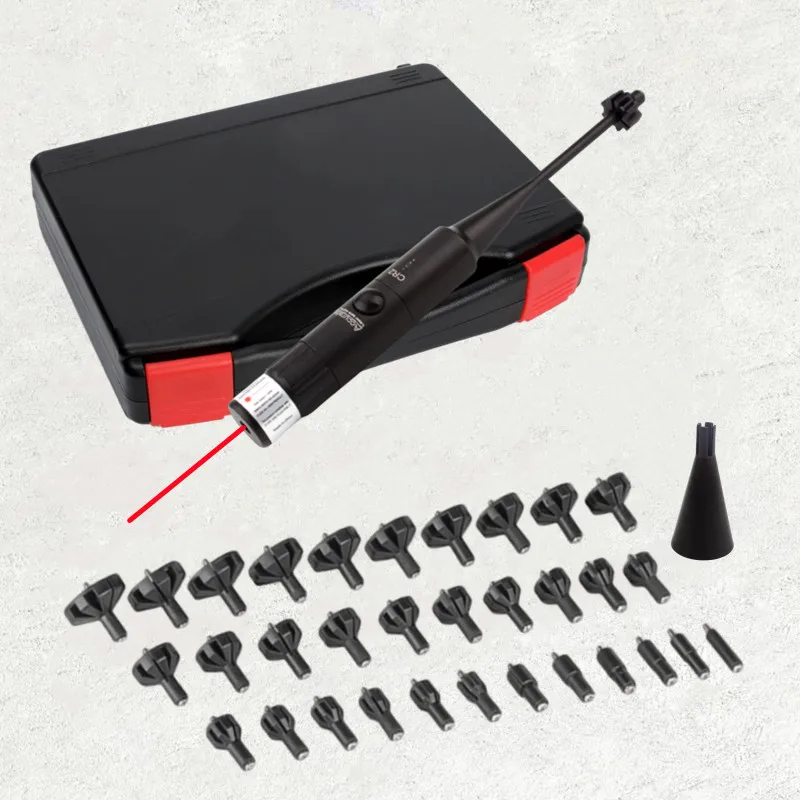 Red Laser Bore Sight Kit .177 .22 Caliber to .78 12GA Red Laser Collimator Hunting Boresighter