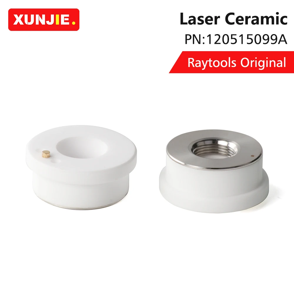 XUNJIE Raytools Original D28mm Laser Ceramic M11 Nozzle Holder PN120515099A For Raytools BM115 Fiber Laser Cutting Head