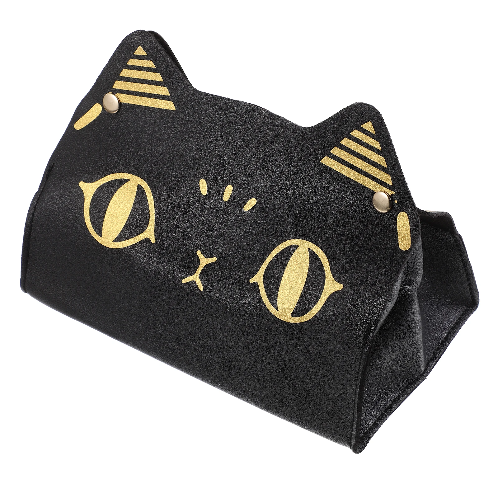 

Cat Tissue Box Holder Large Capacity Desktop Decor Napkin Storage Case For Home Car Hotel Reliable Material