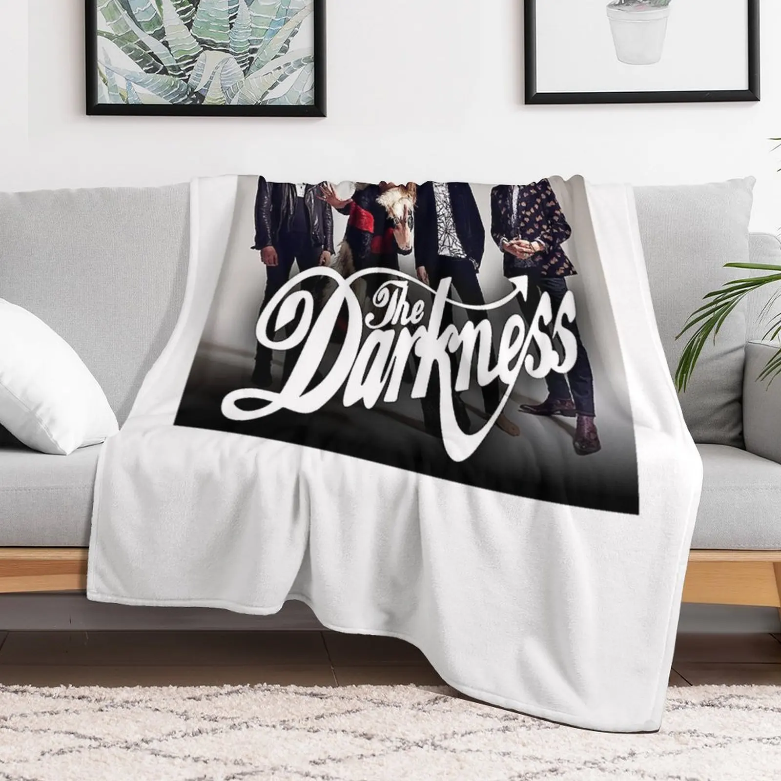 

diam The Darkness pad band ila2 tour 2020 Throw Blanket Sofas Luxury Thicken Hairys Blankets