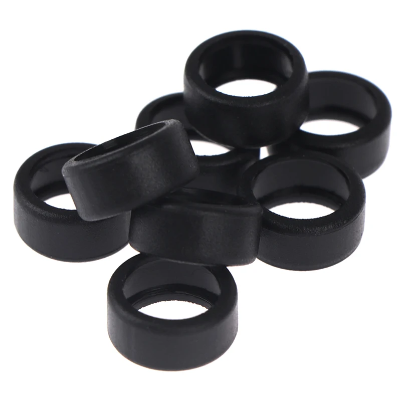 【BS】20Pcs Toy Wheel Tires Tyres For 1/64 Model Car Modify Spare Parts Accessories